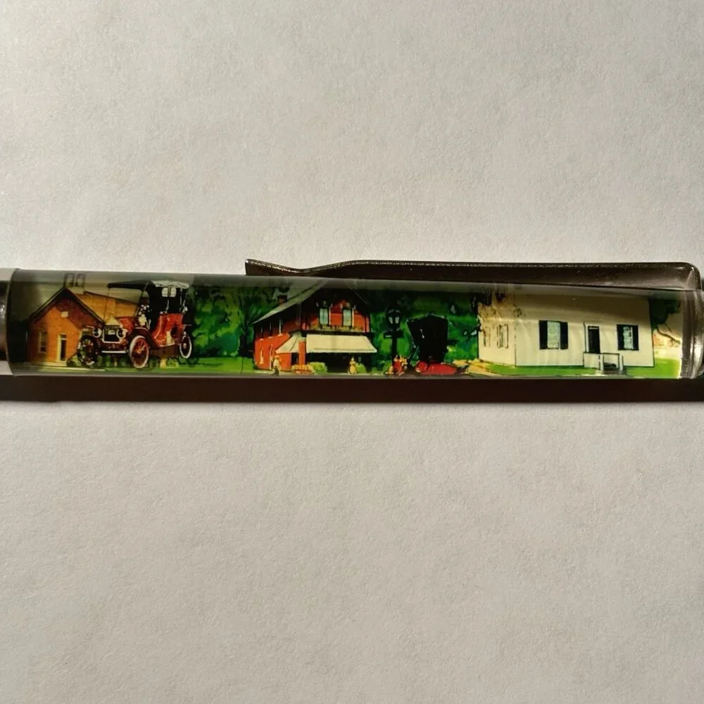 Henry Ford Museum Greenfield Village Floaty Pen Antique Model T Car Moves Vtg